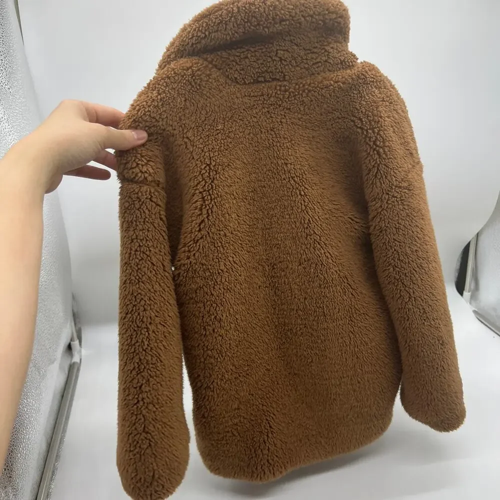 Jessica Simpson Plush Teddy Faux Fur Jacket Size 4T